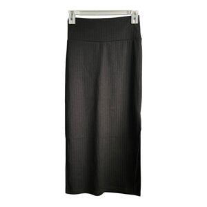 Joyfolie Black Midi Skirt